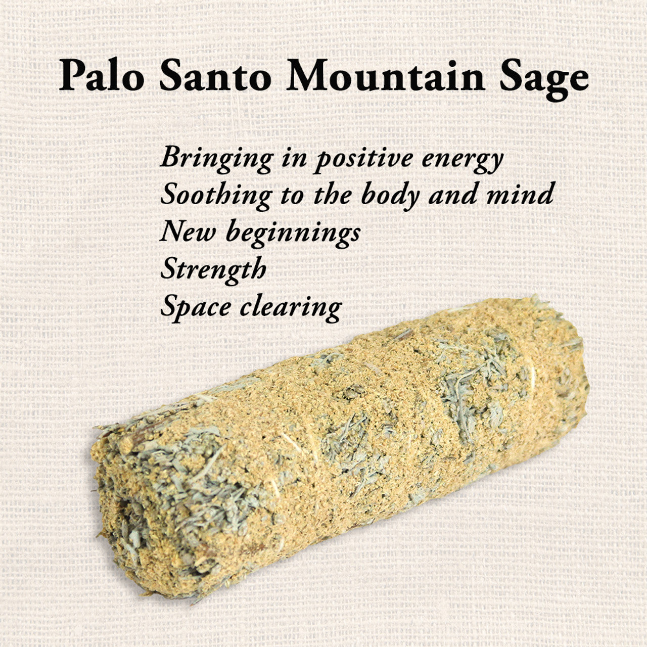 Palo Santo Mountain Sage Smudge Stick -