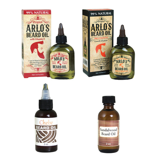 Beard Growth Set- various oils